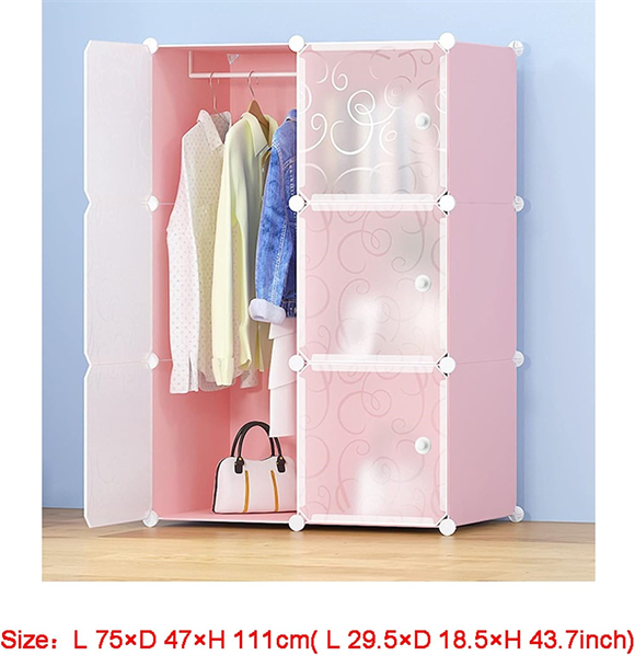 plastic wardrobe